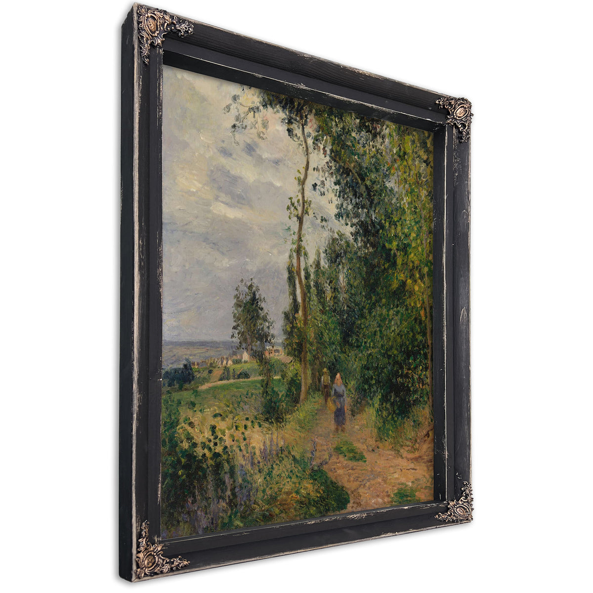 Cote Des Grouettes Near Pontoise by Camille Pissarro