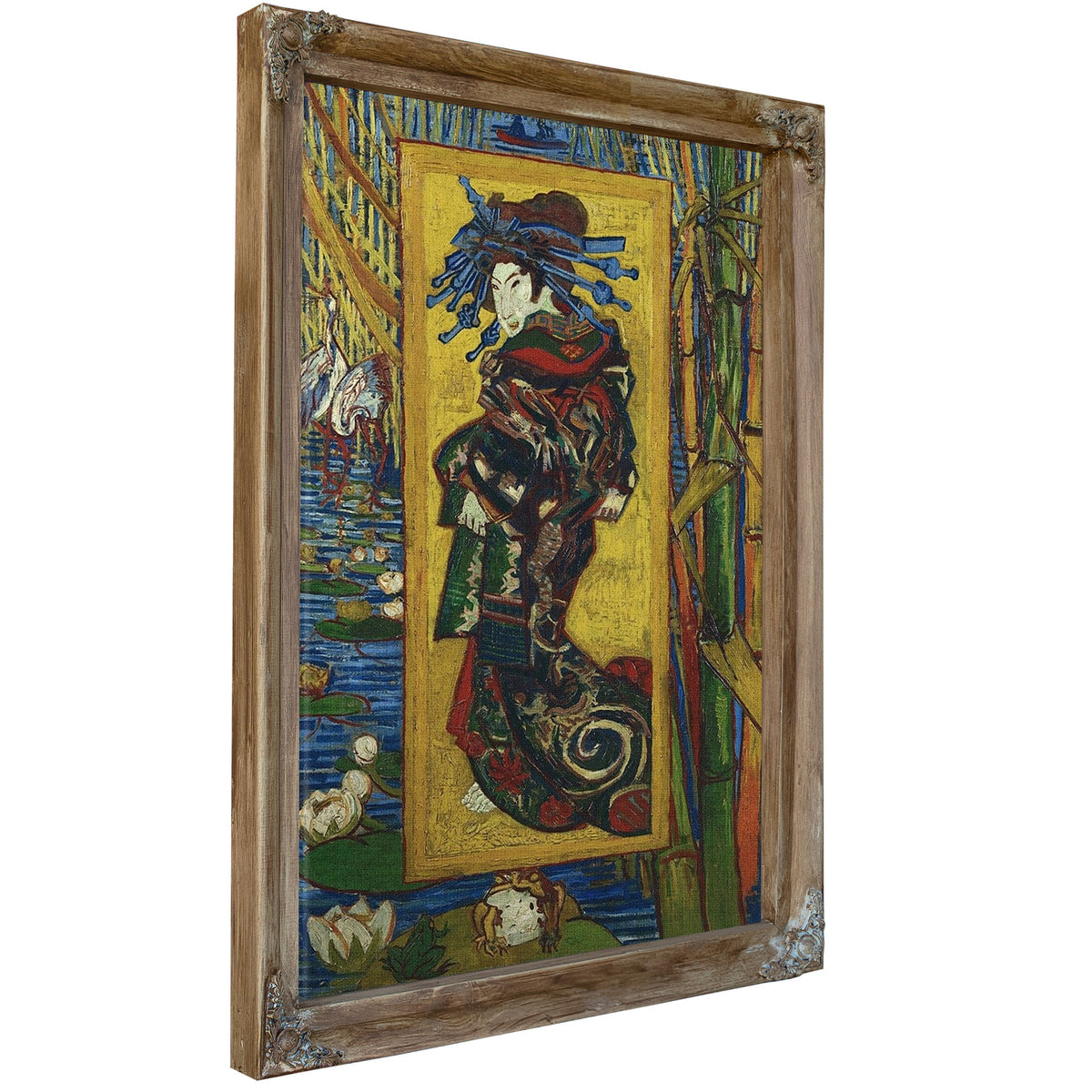 Courtisane (After Eisen) Paris (La Cortesana Paris) By Vincent Van Gogh