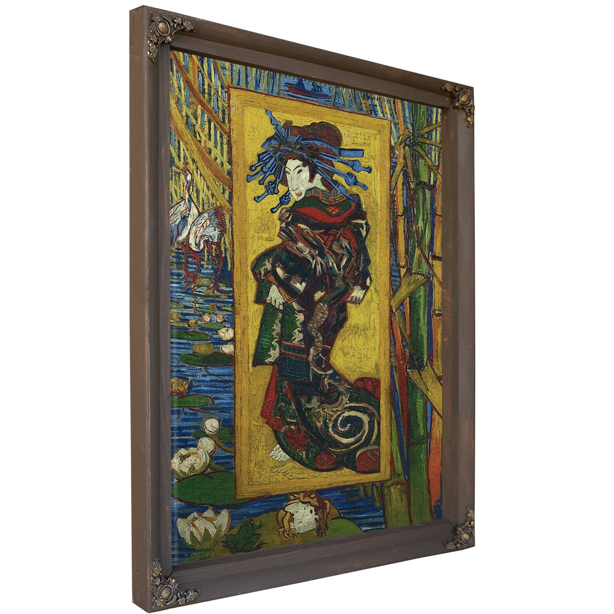 Courtisane (After Eisen) Paris (La Cortesana Paris) By Vincent Van Gogh
