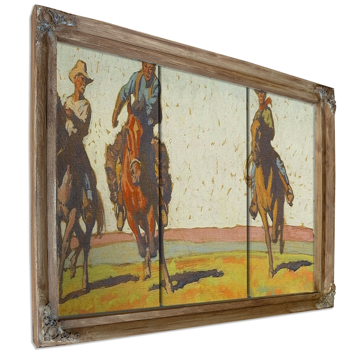 Cowboys On The Plains 1921 By Maynard Dixon