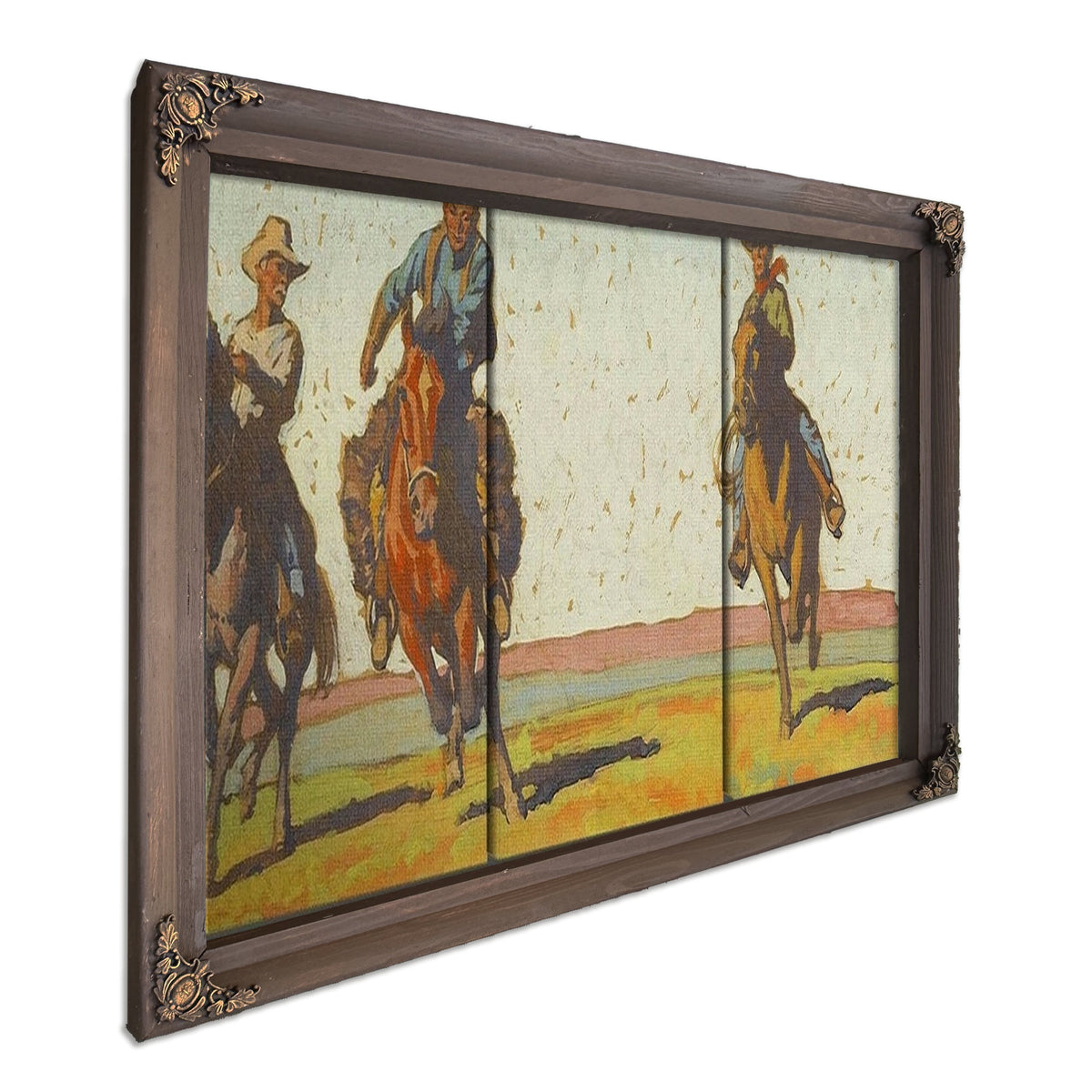 Cowboys On The Plains 1921 By Maynard Dixon