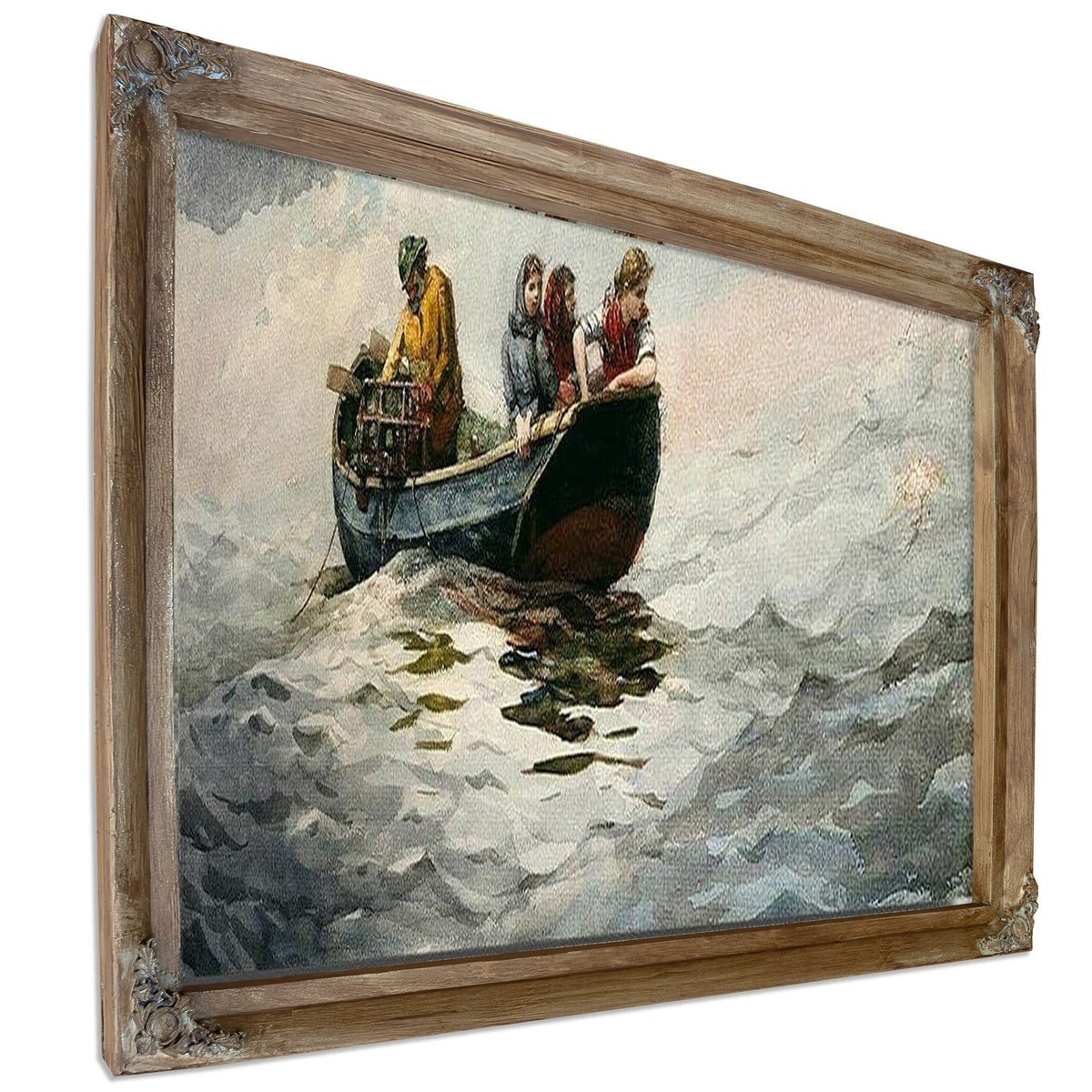 Crab Fishing By Winslow Homer