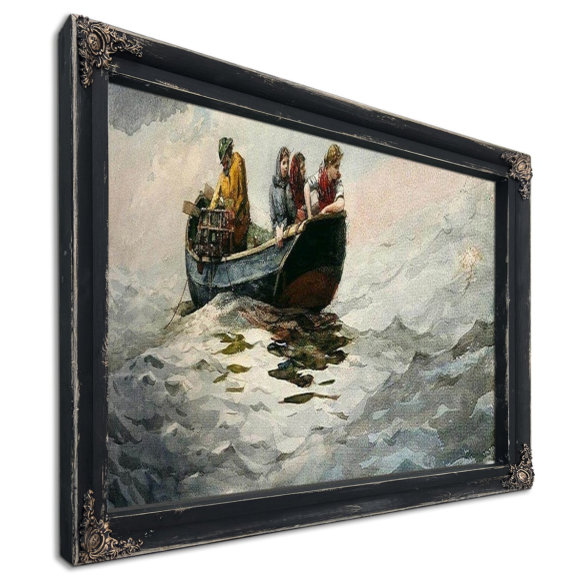 Crab Fishing By Winslow Homer
