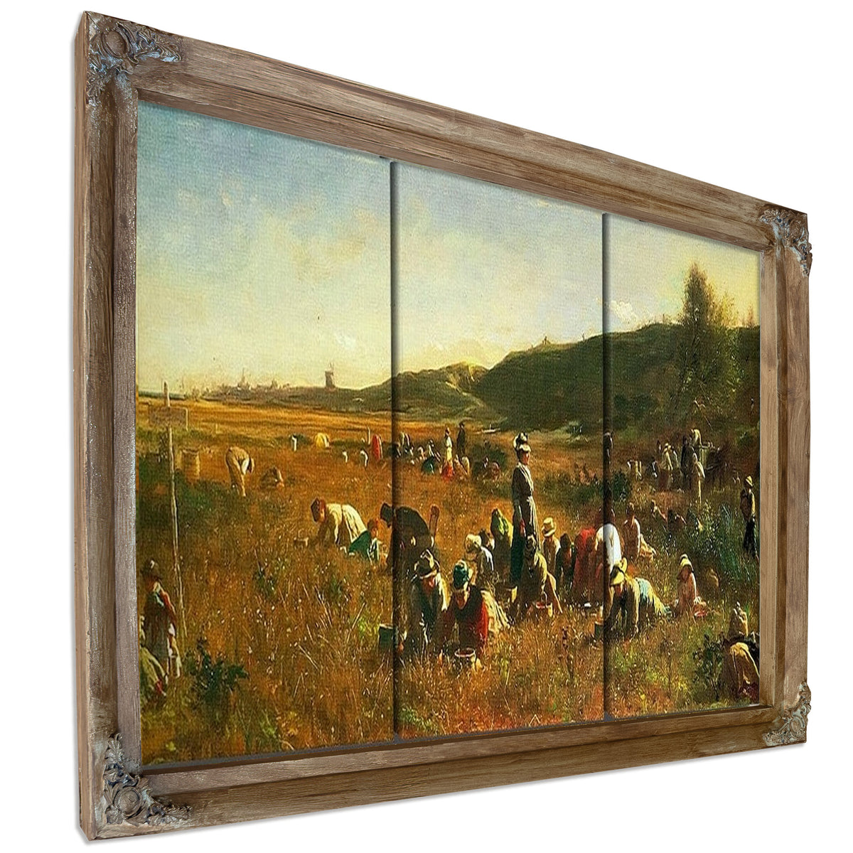 Cranberry Harvest By Eastman Johnson