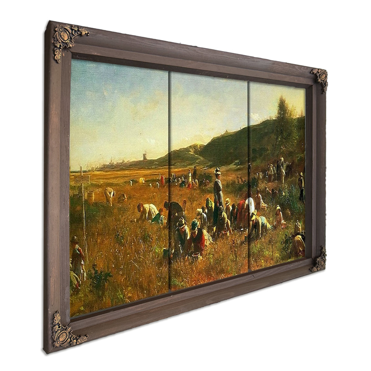 Cranberry Harvest By Eastman Johnson