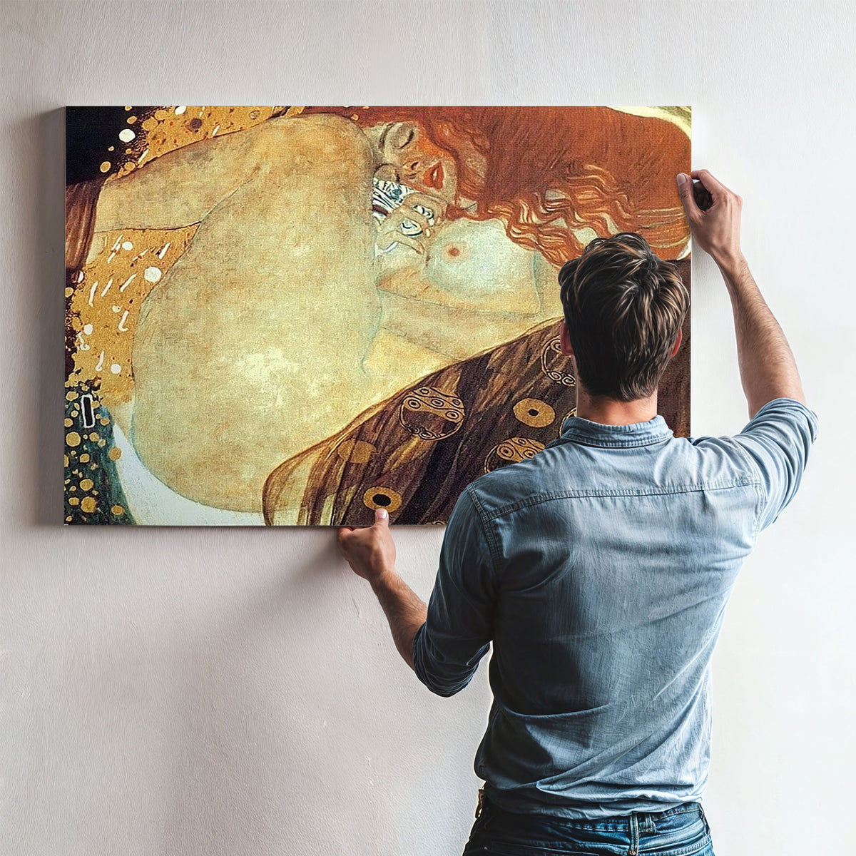 Danae By Klimt