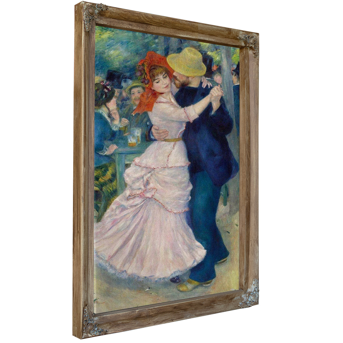 Dance At Bougival By Pierre August Renoir