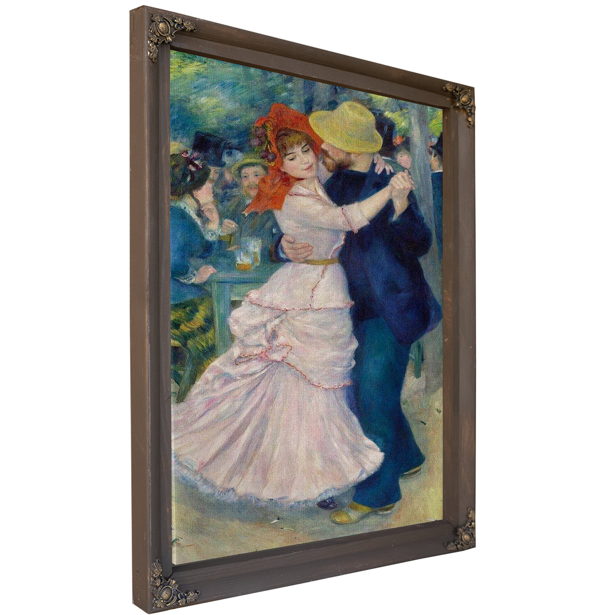 Dance At Bougival By Pierre August Renoir