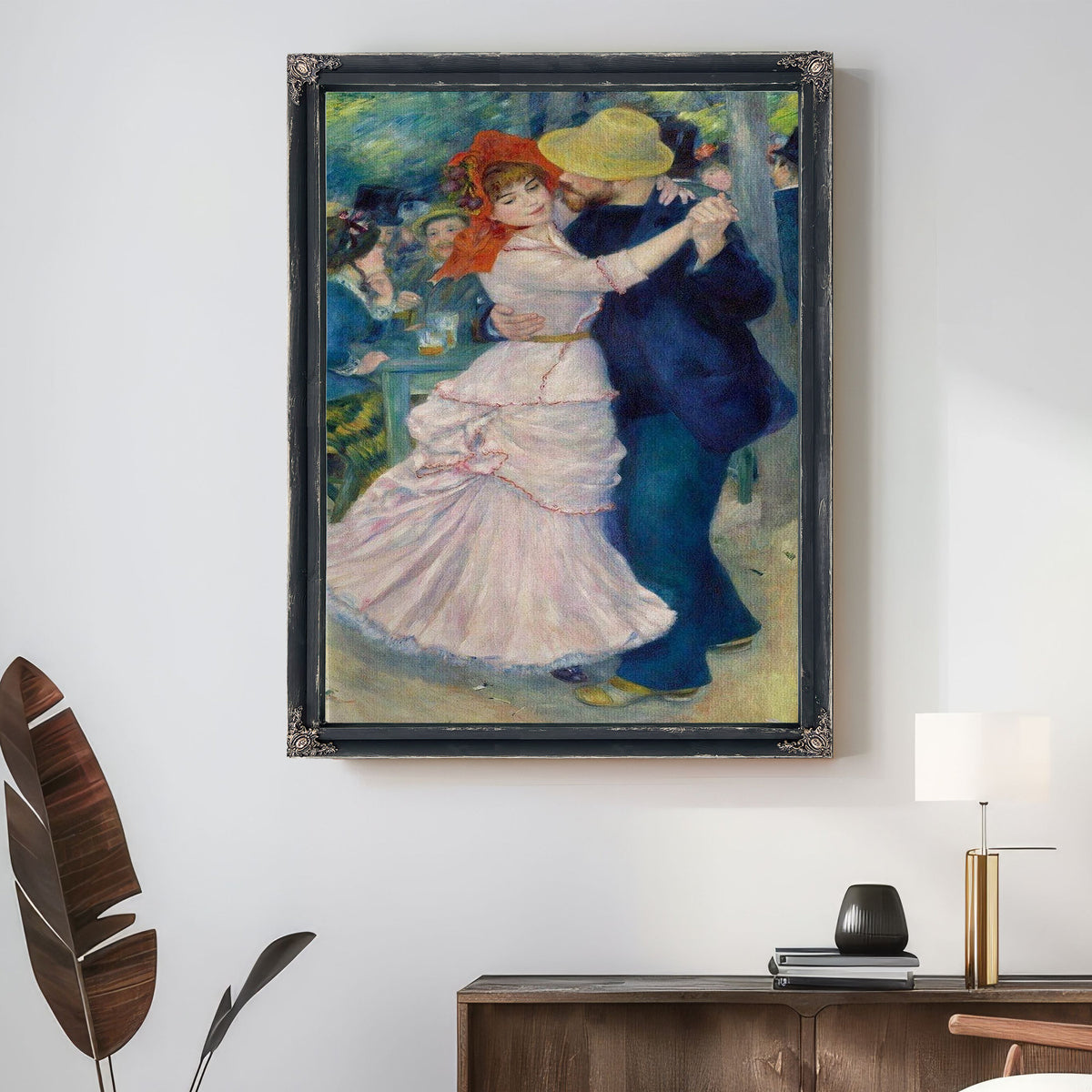 Dance At Bougival By Pierre August Renoir