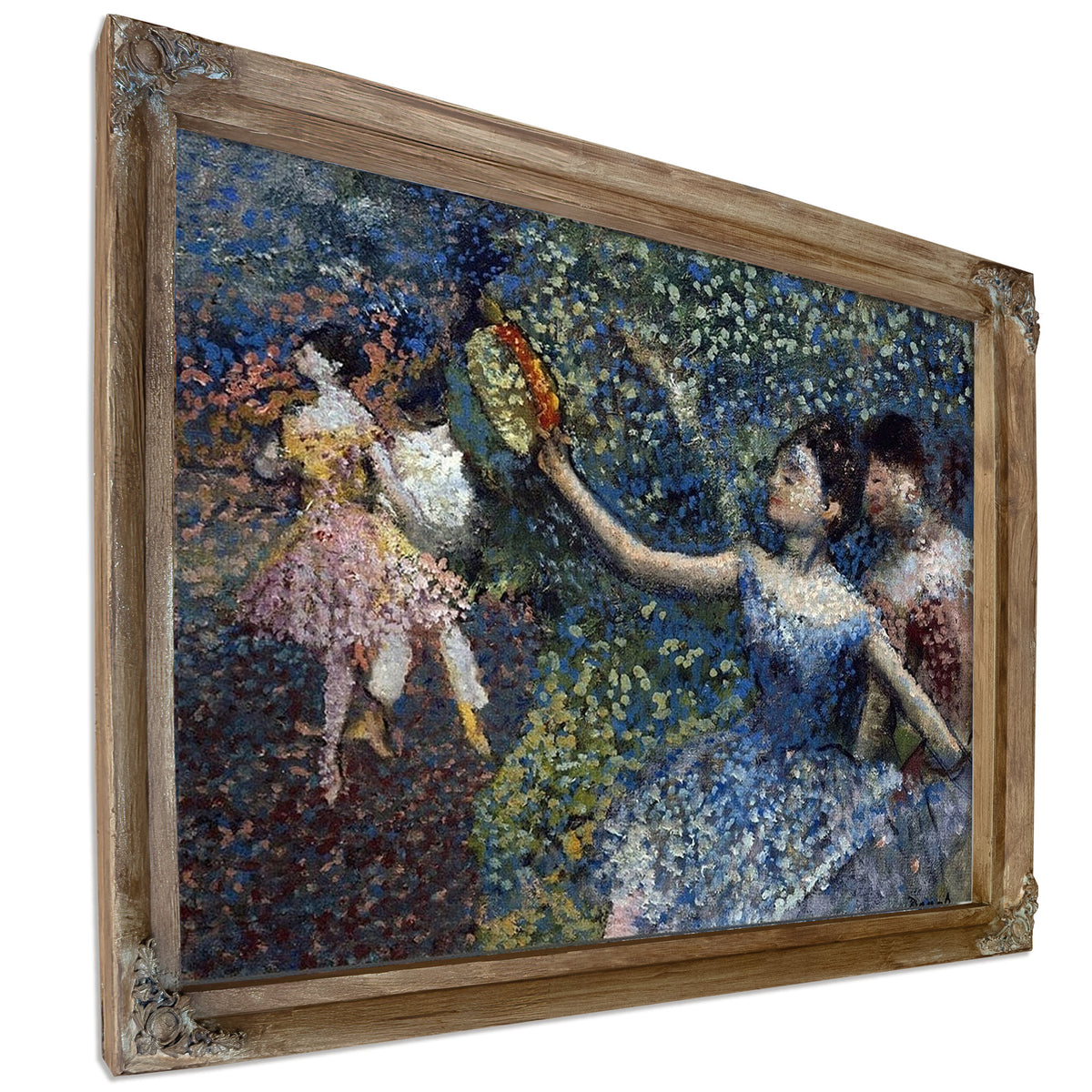Dancer With A Tambourine By Edgar Degas
