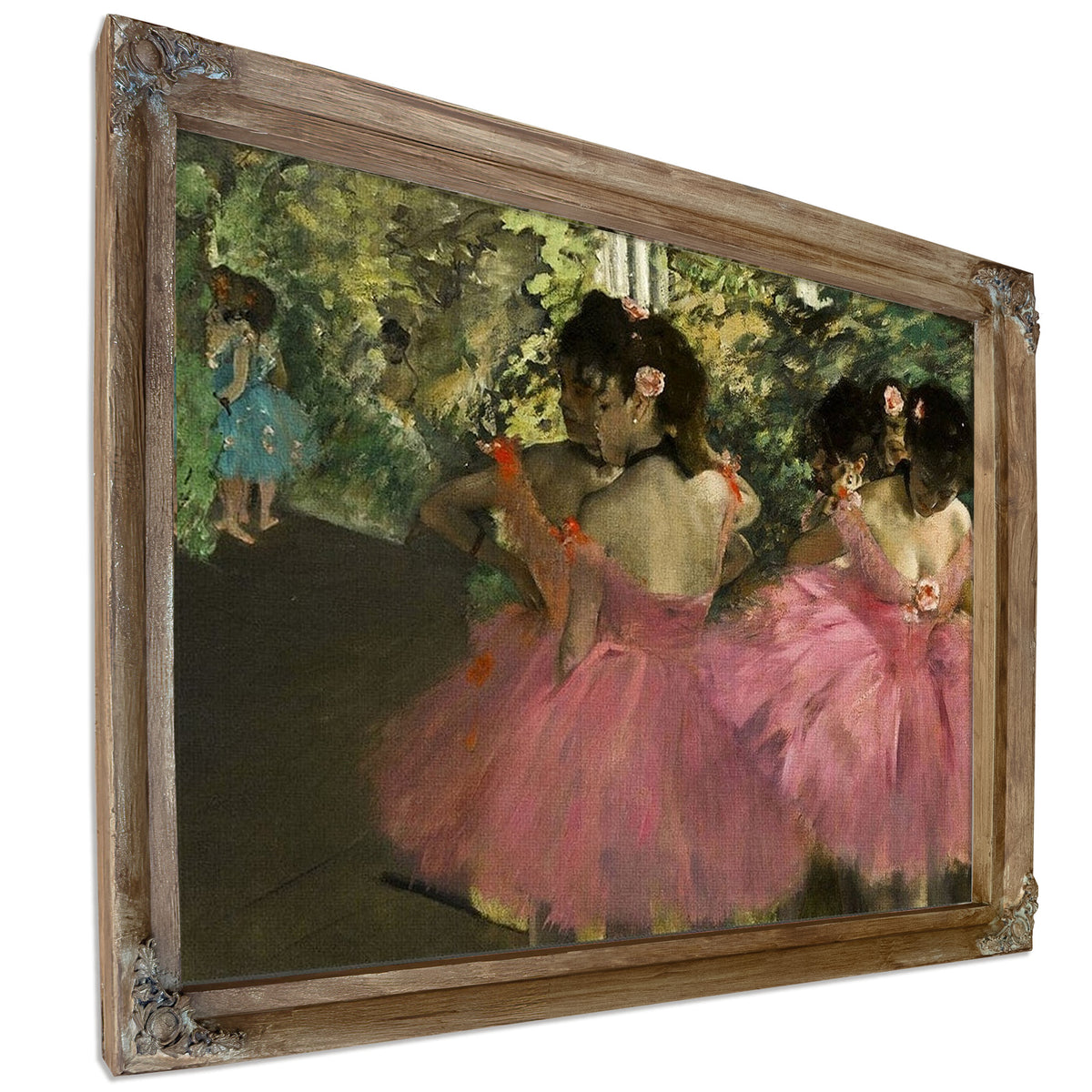 Dancers In Pink By Edgar Degas