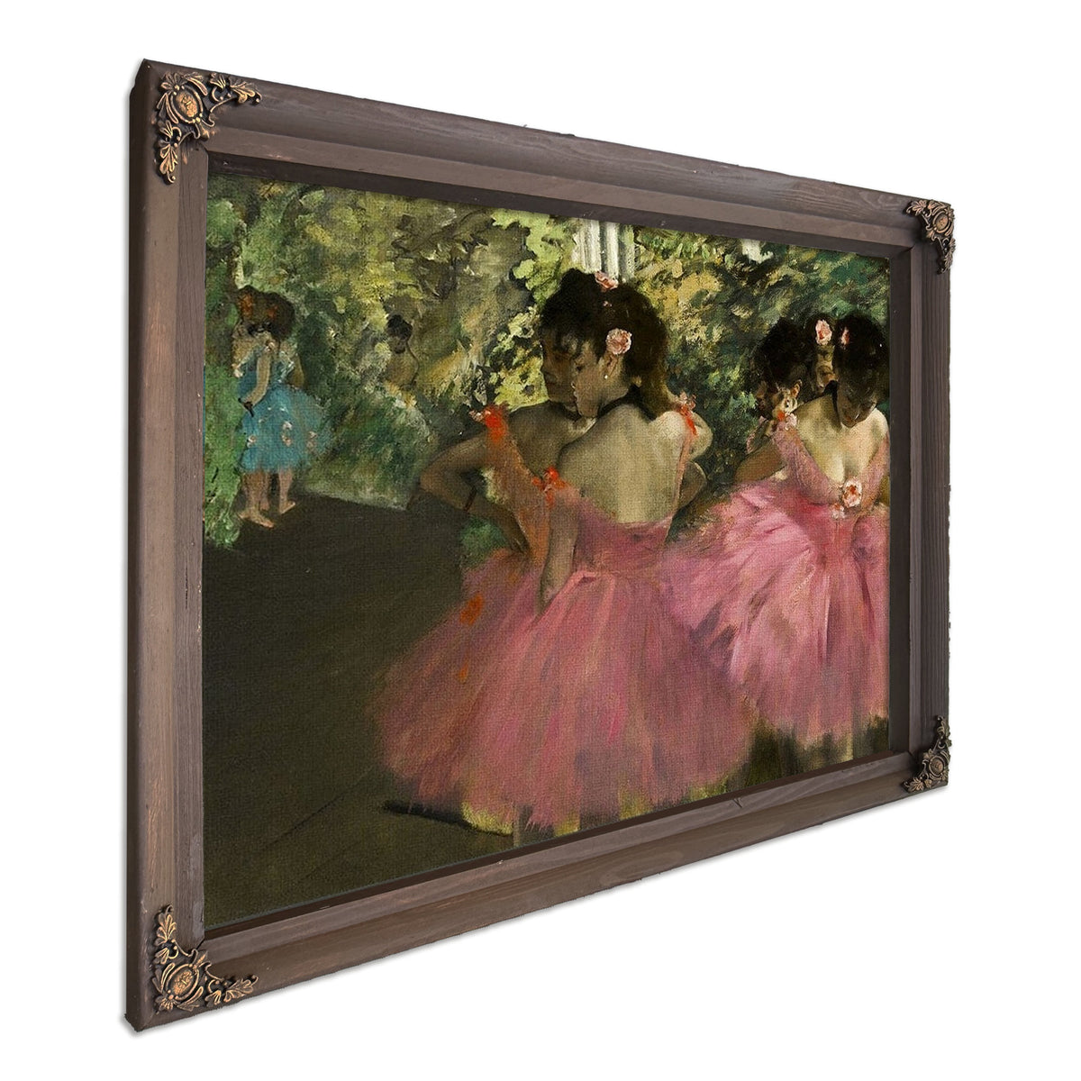 Dancers In Pink By Edgar Degas