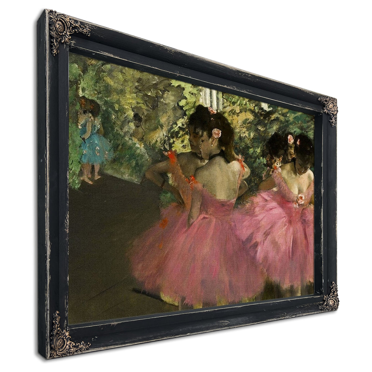 Dancers In Pink By Edgar Degas
