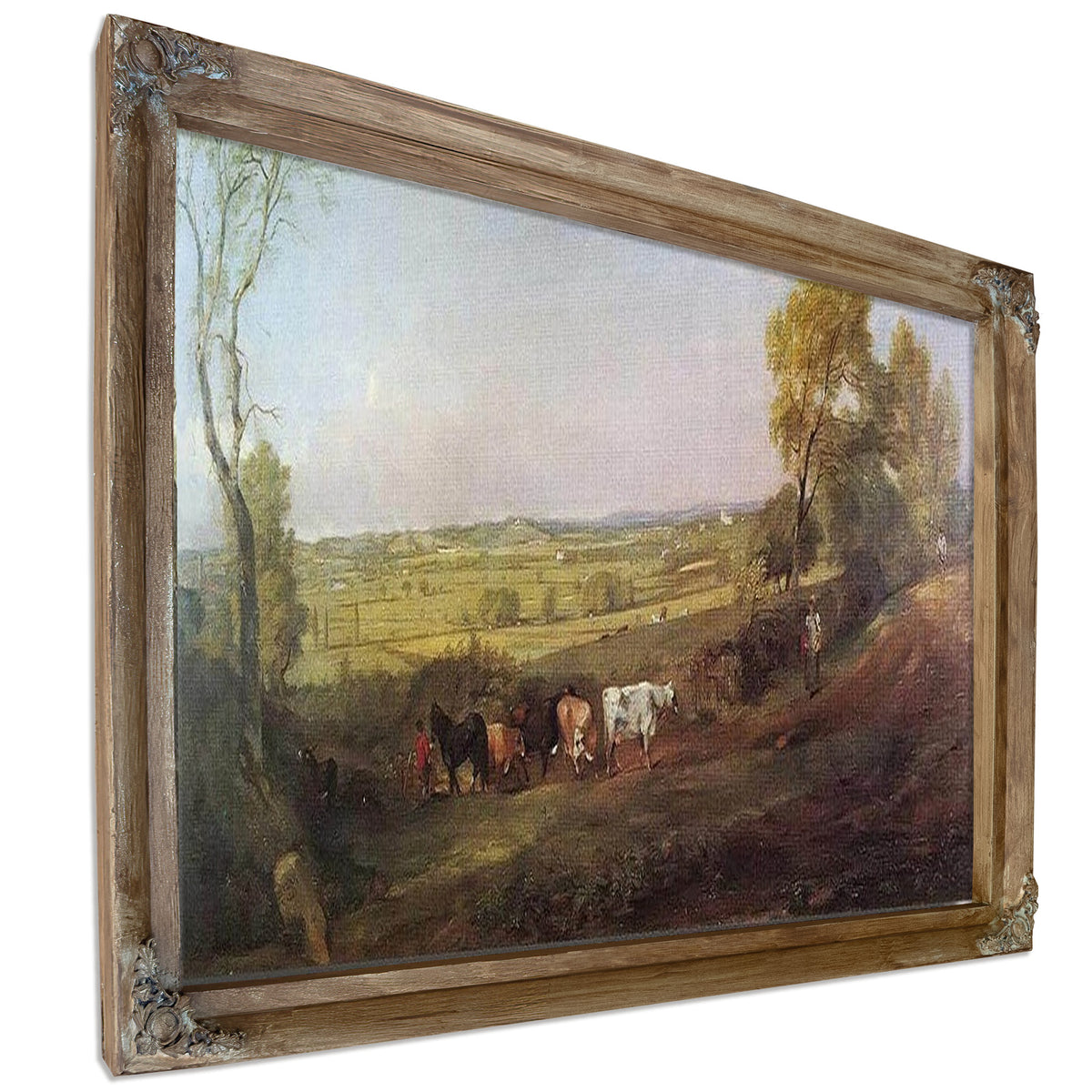 Dedham Vale Morning By John Constable