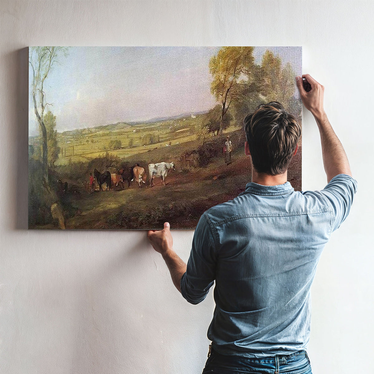 Dedham Vale Morning By John Constable