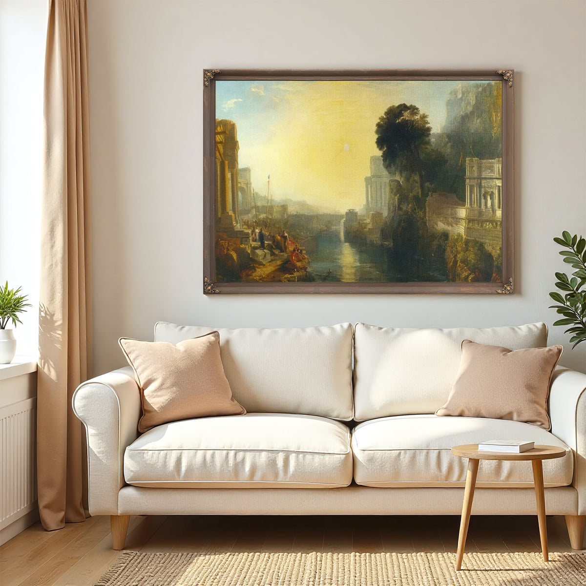 Dido Building Carhage; Or The Rise Of The Carthaginian Empire By Jwm Turner