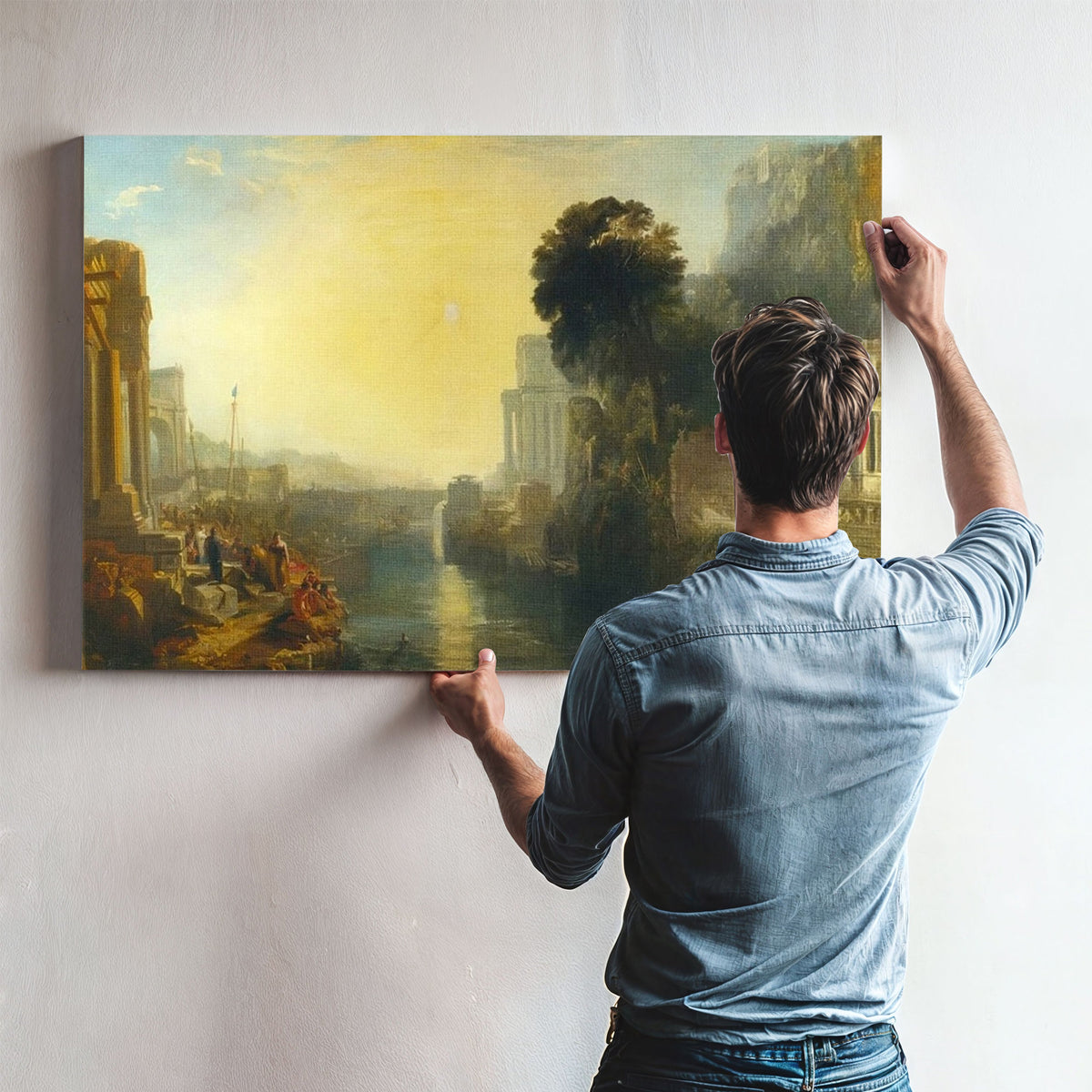 Dido Building Carhage; Or The Rise Of The Carthaginian Empire By Jwm Turner