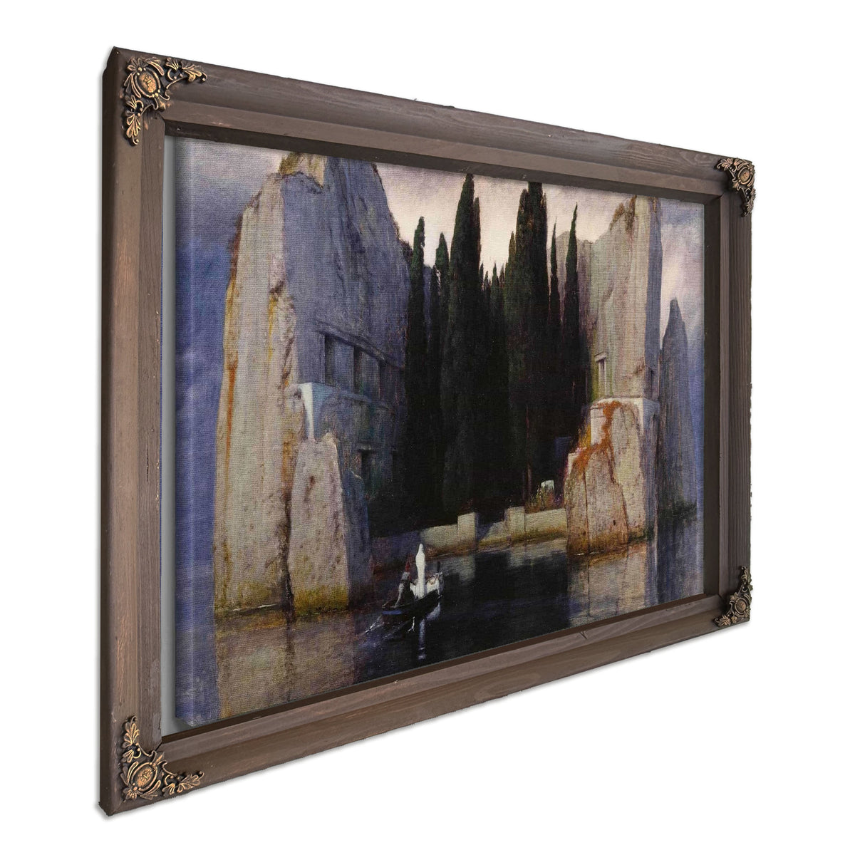 Die Toteninsel Iii by Arnold Bocklin