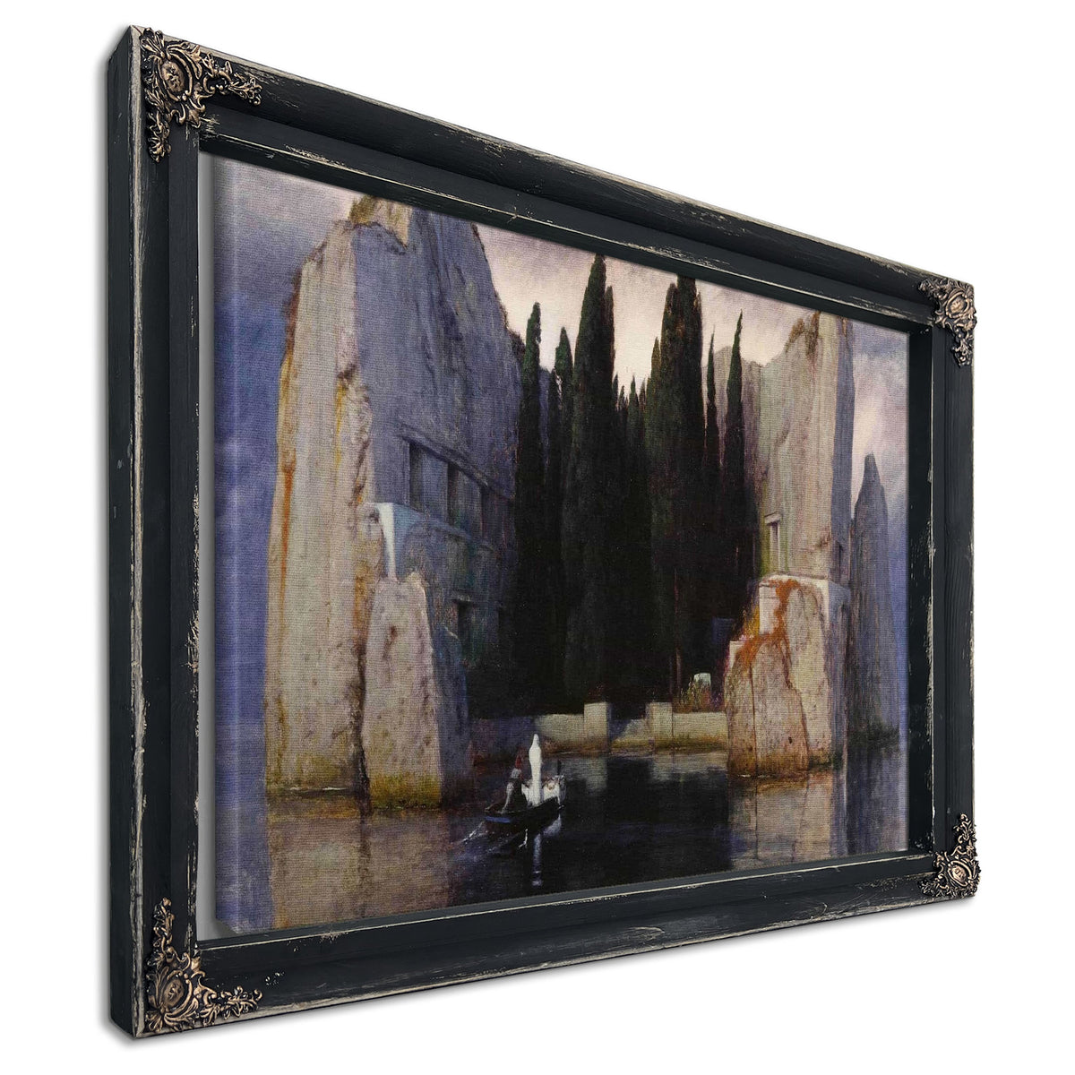 Die Toteninsel Iii by Arnold Bocklin