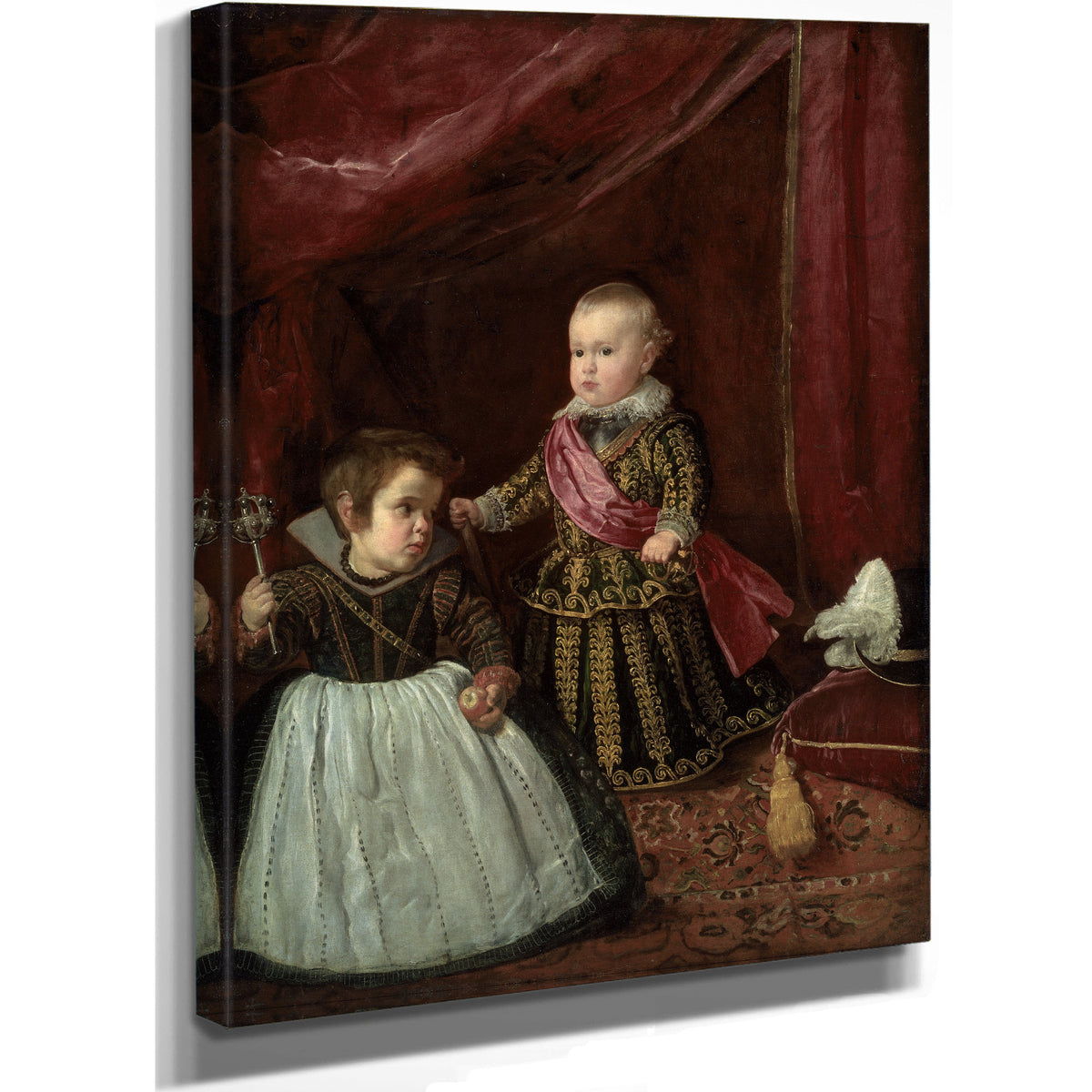 Don Baltasar Carlos a Dwarf By Diego Velazquez