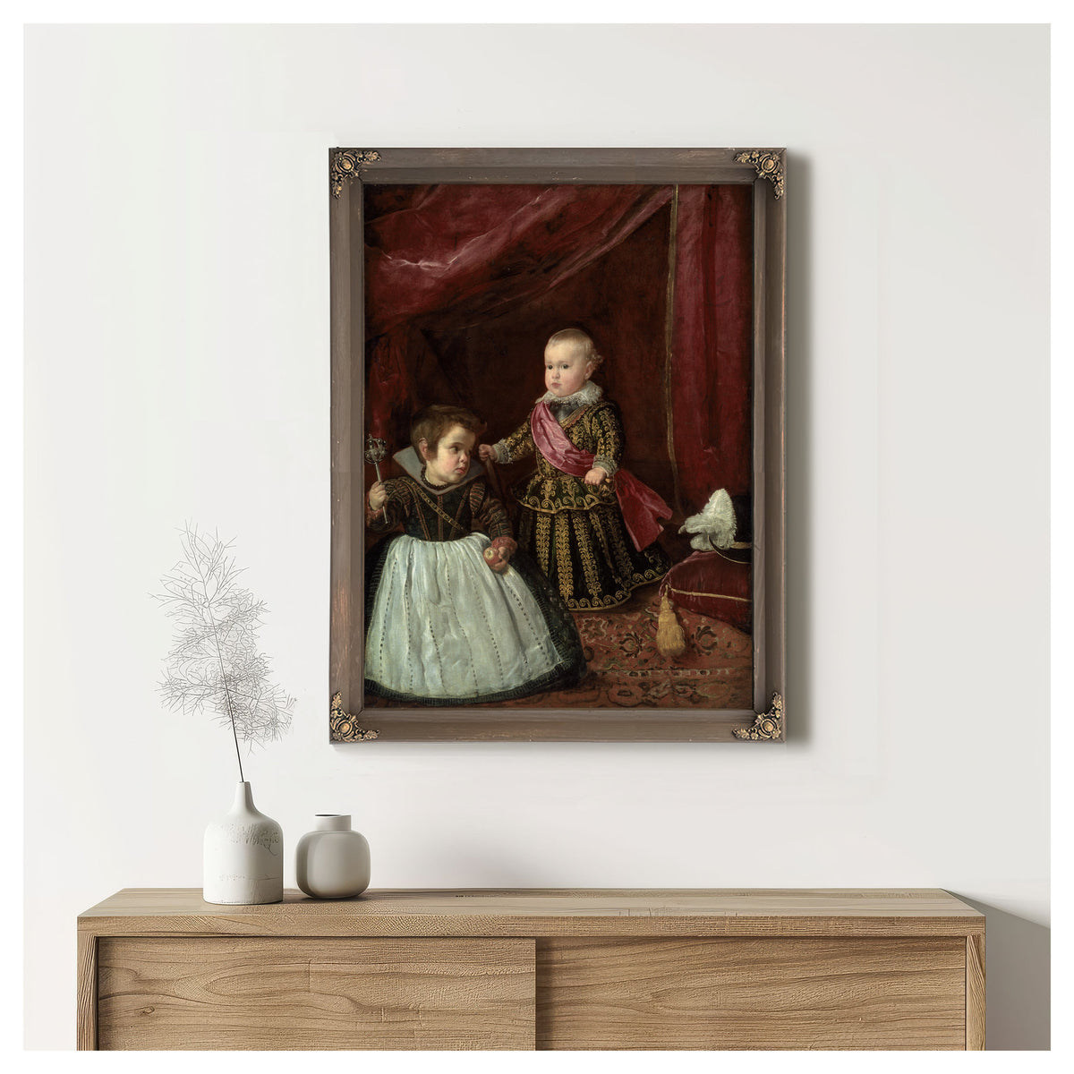 Don Baltasar Carlos a Dwarf By Diego Velazquez