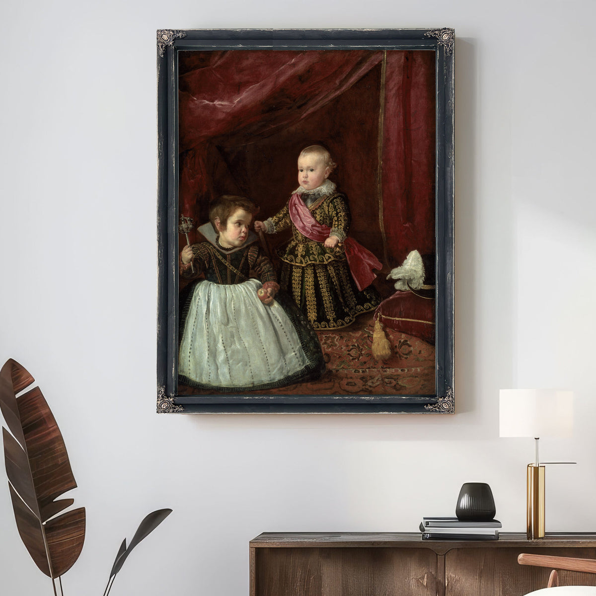 Don Baltasar Carlos a Dwarf By Diego Velazquez