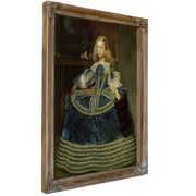 Infanta Margarita Teresa a Blue Dress By Diego Velazquez