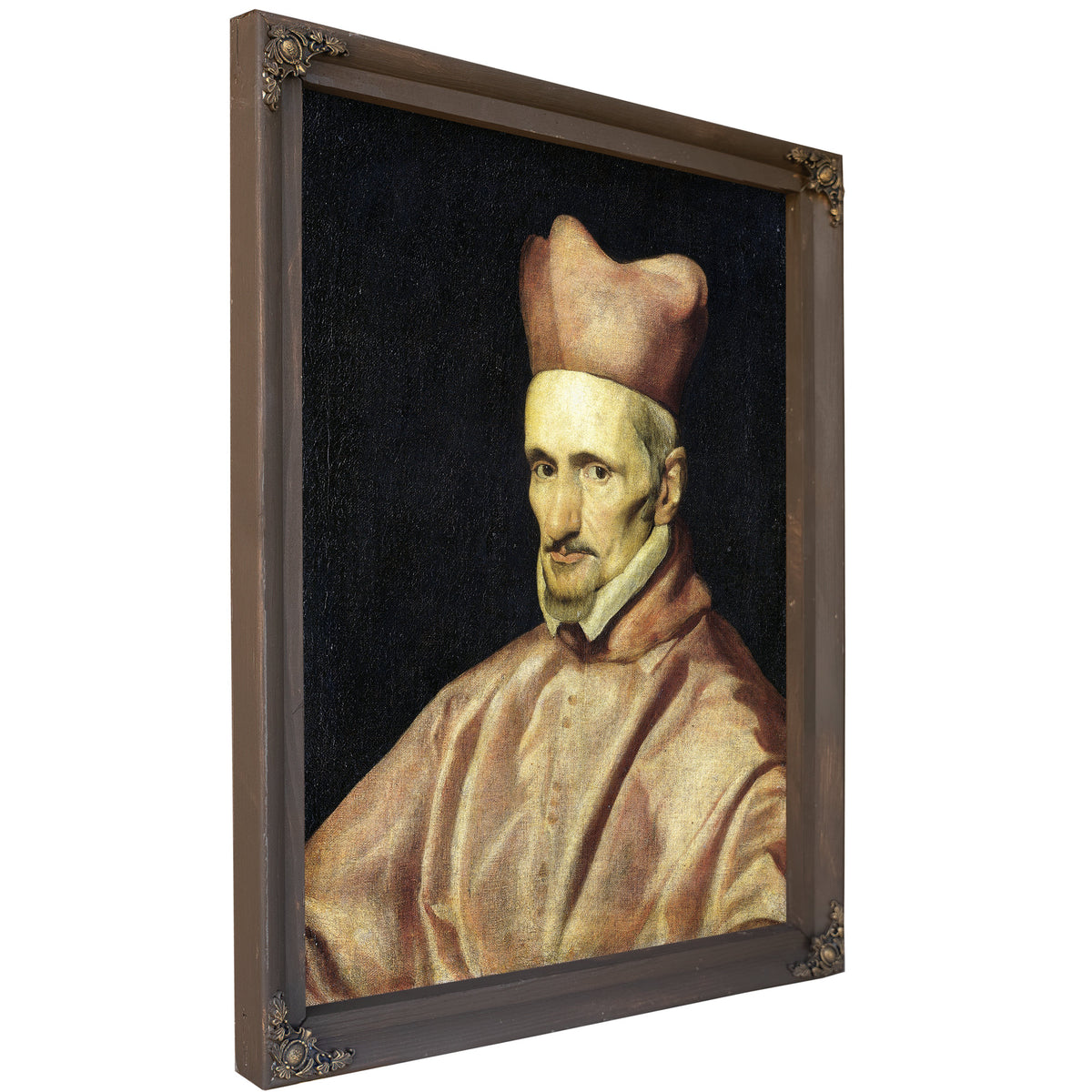 Portrait Cardinal Gaspar de Borja y By Diego Velazquez