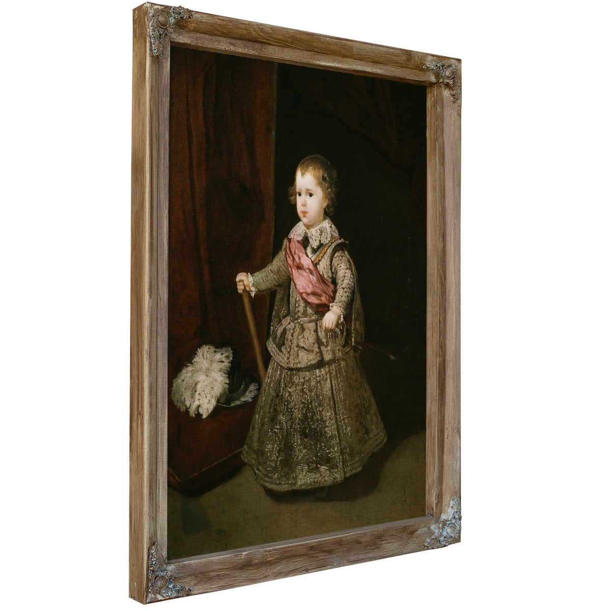 Prince Baltasar Carlos Silver By Diego Velazquez