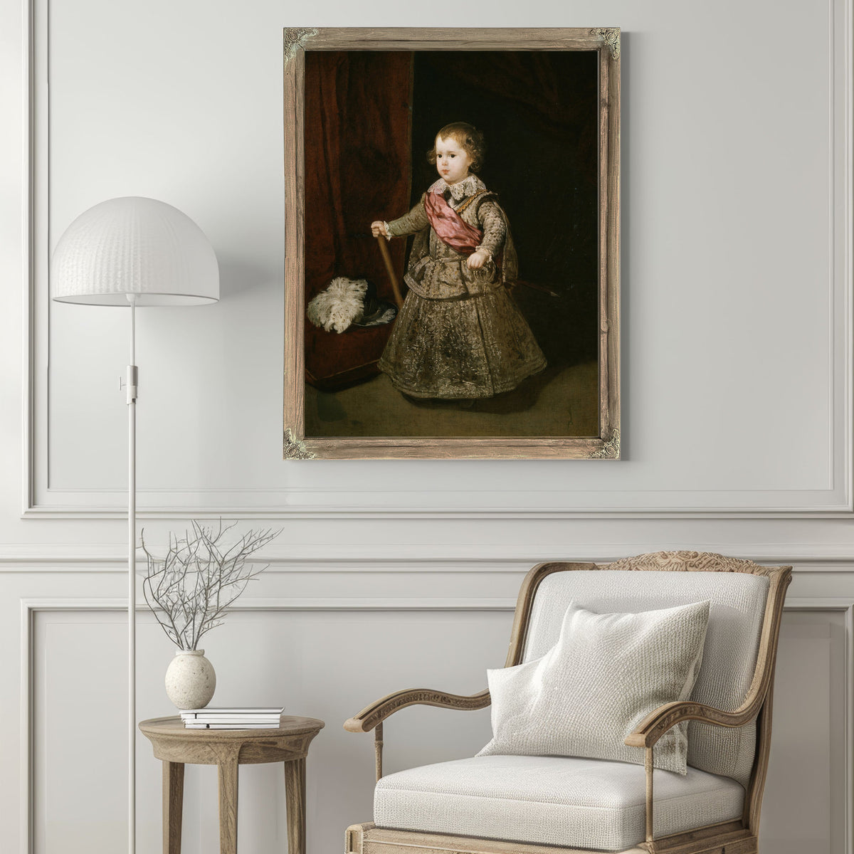 Prince Baltasar Carlos Silver By Diego Velazquez