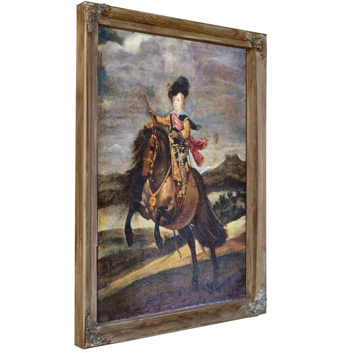 The Infante Baltasar Carlos Horseback By Diego Velazquez