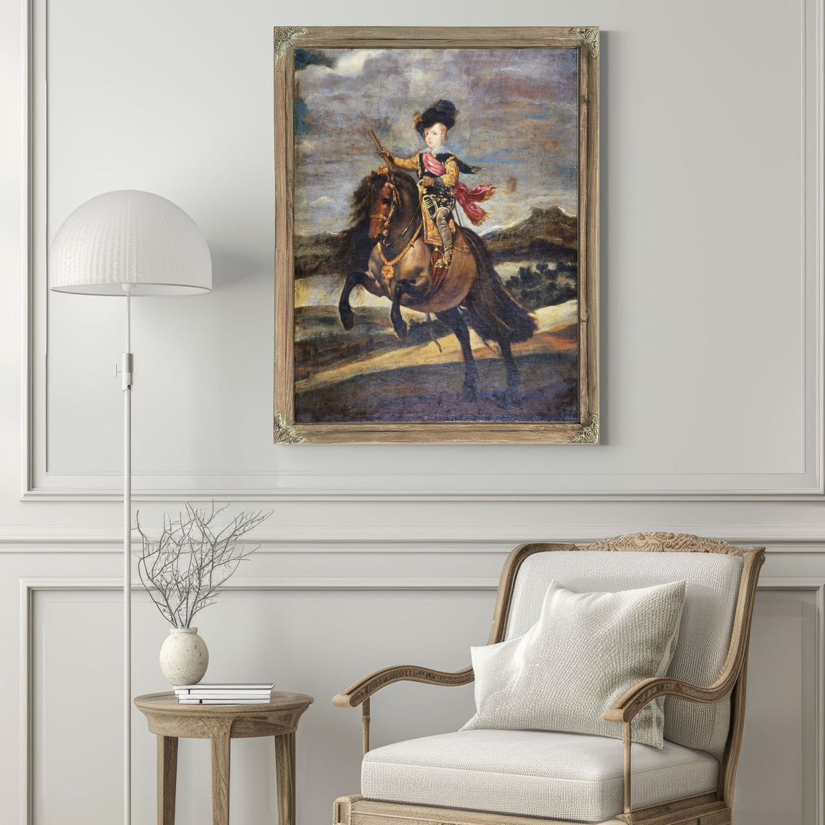 The Infante Baltasar Carlos Horseback By Diego Velazquez