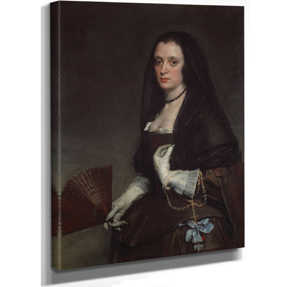 The Lady a Fan By Diego Velazquez