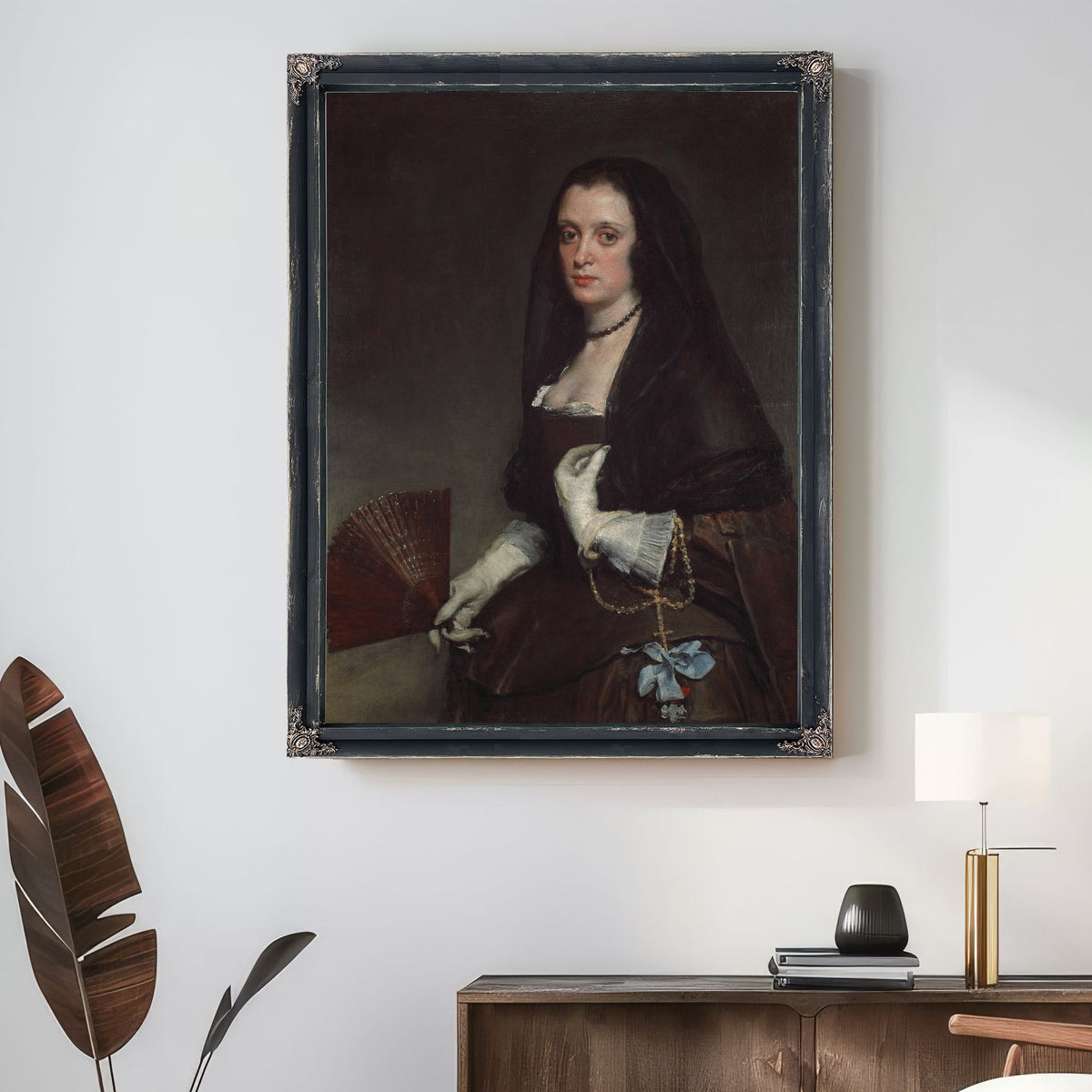 The Lady a Fan By Diego Velazquez