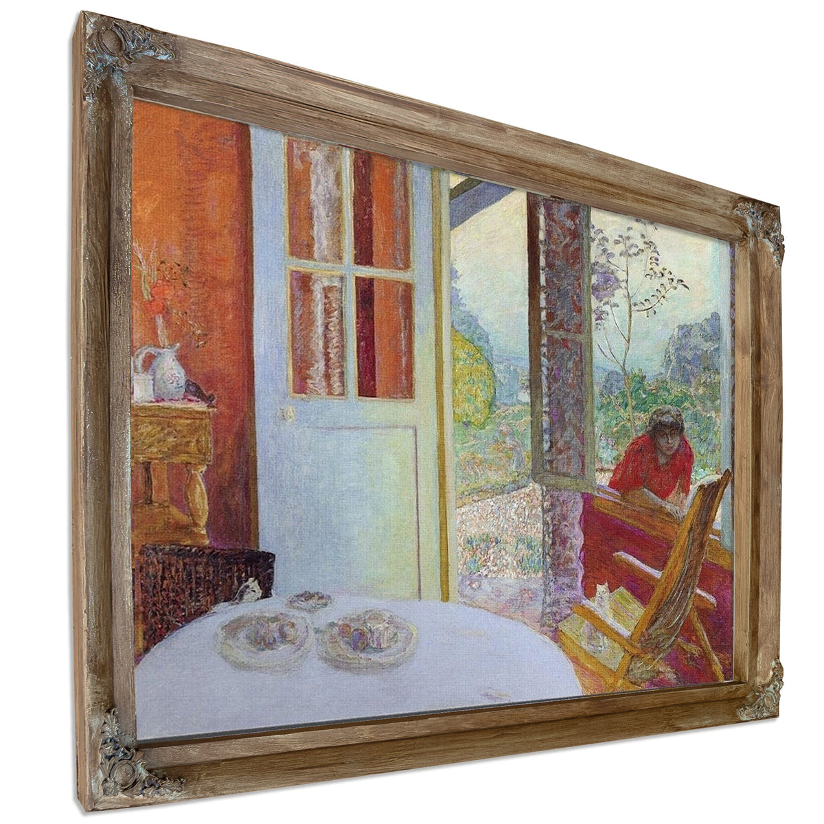 Dining Room In The Country By Pierre Bonnard