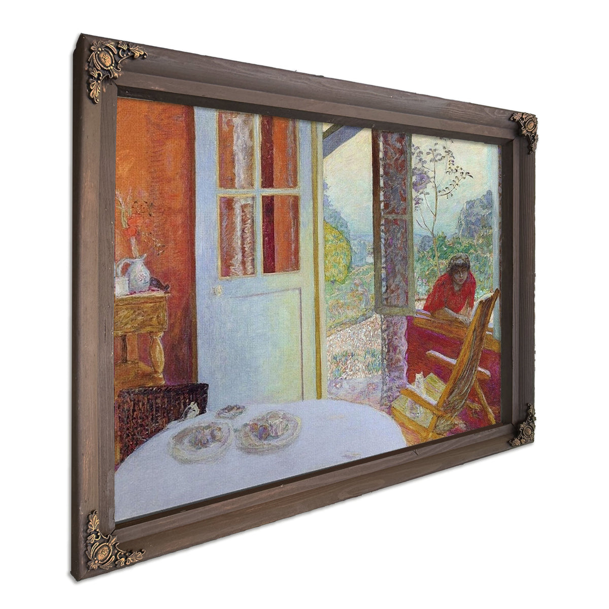 Dining Room In The Country By Pierre Bonnard