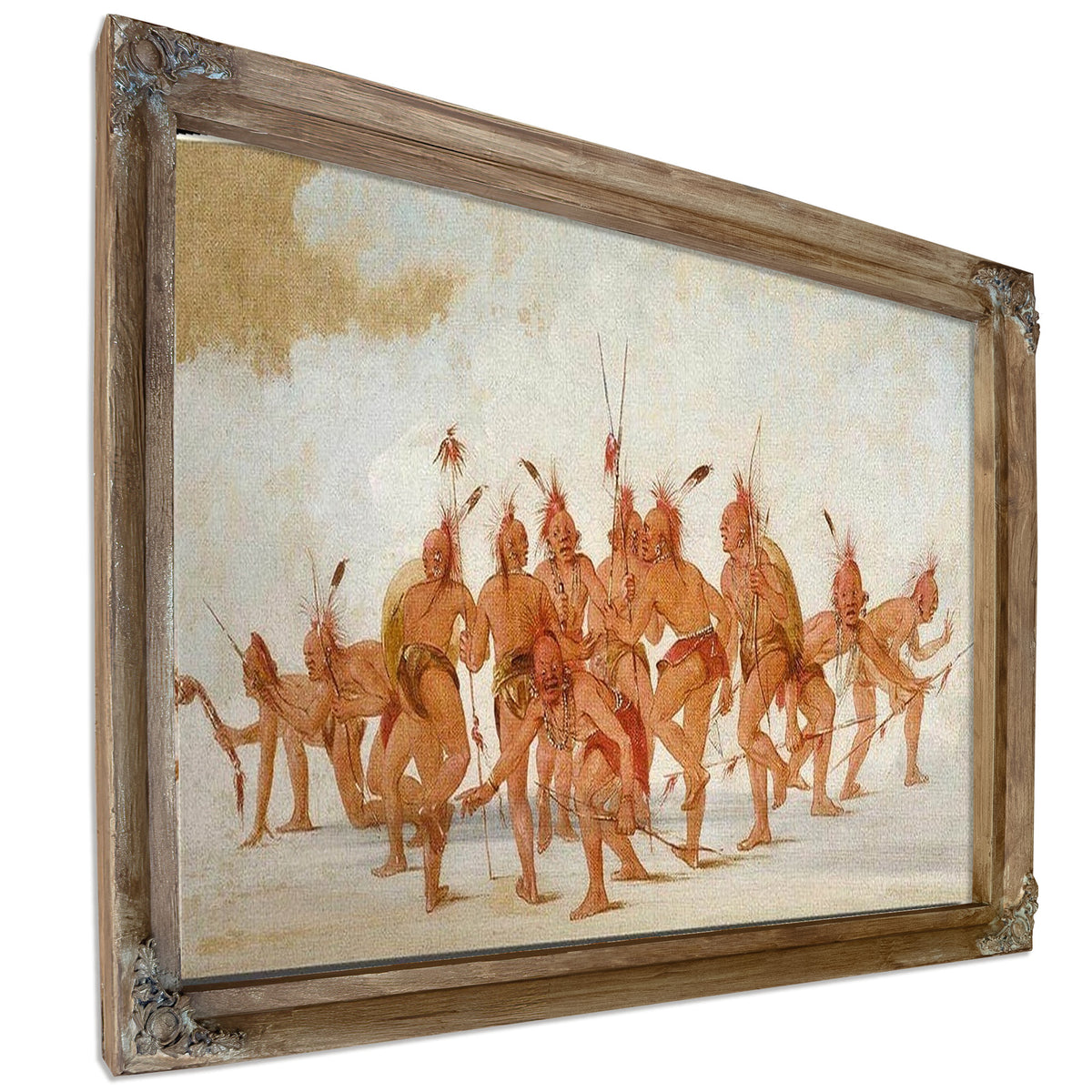 Discovery Dance, Sac And Fox By George Catlin