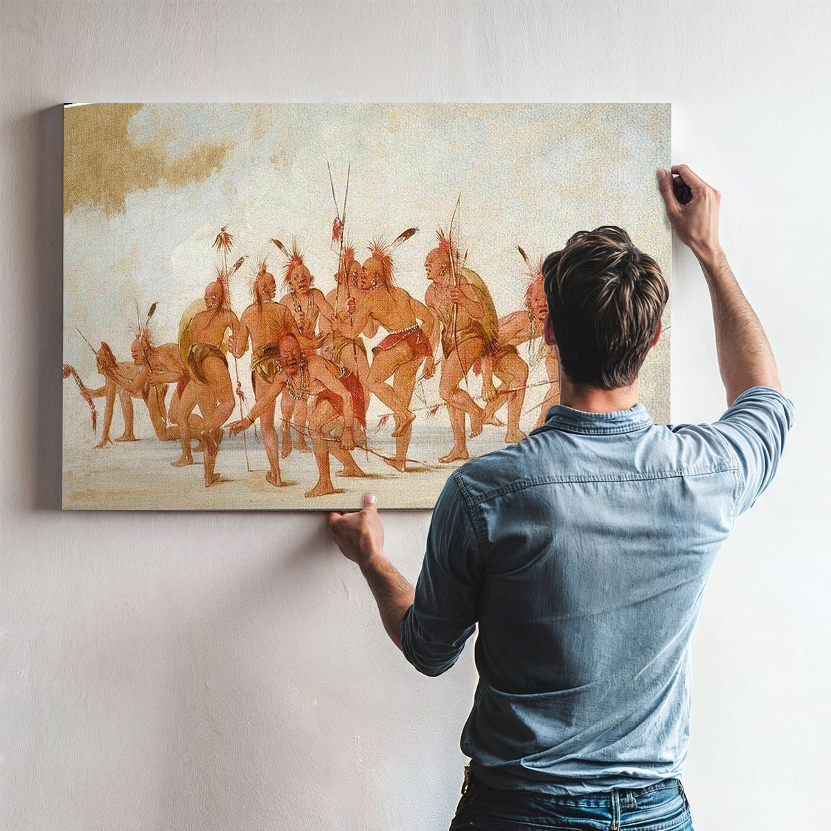 Discovery Dance, Sac And Fox By George Catlin