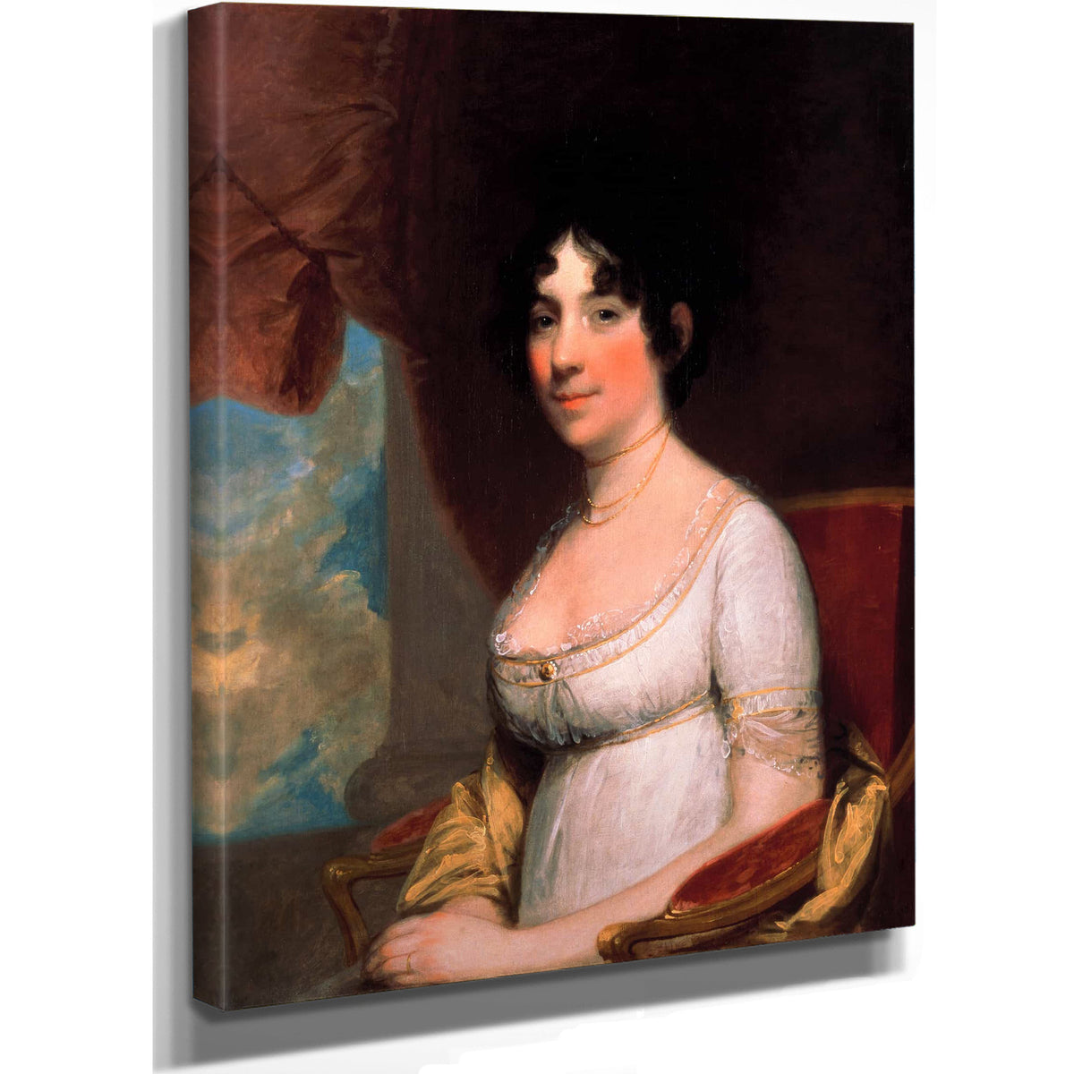 Dolley Payne Madison Mrs James Madison by Gilbert Stuart