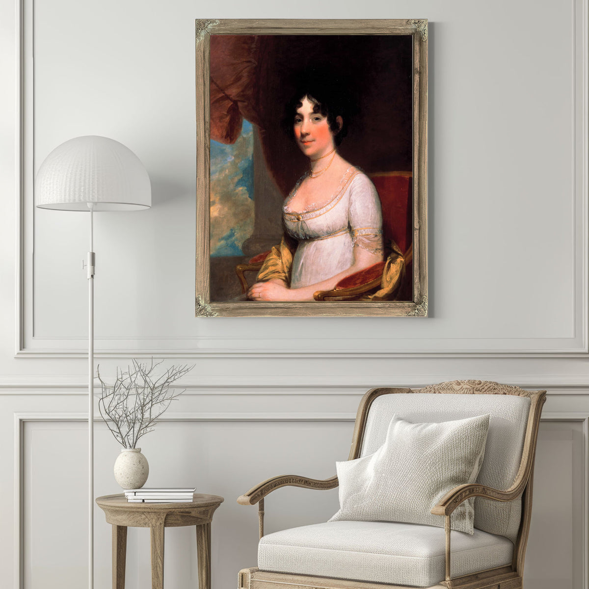Dolley Payne Madison Mrs James Madison by Gilbert Stuart