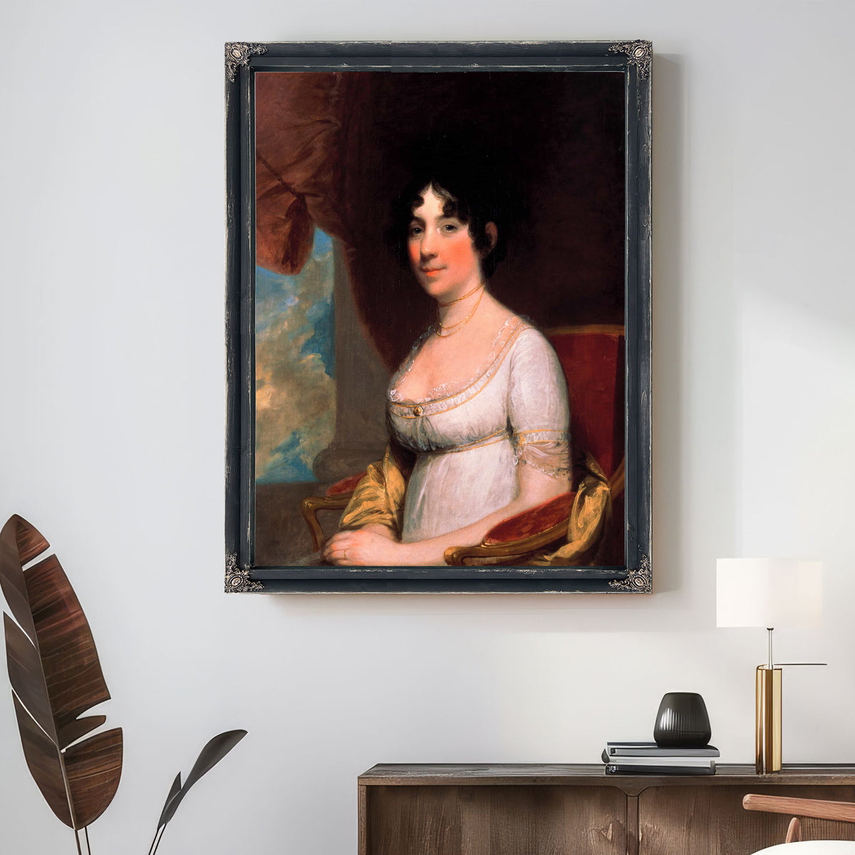 Dolley Payne Madison Mrs James Madison by Gilbert Stuart