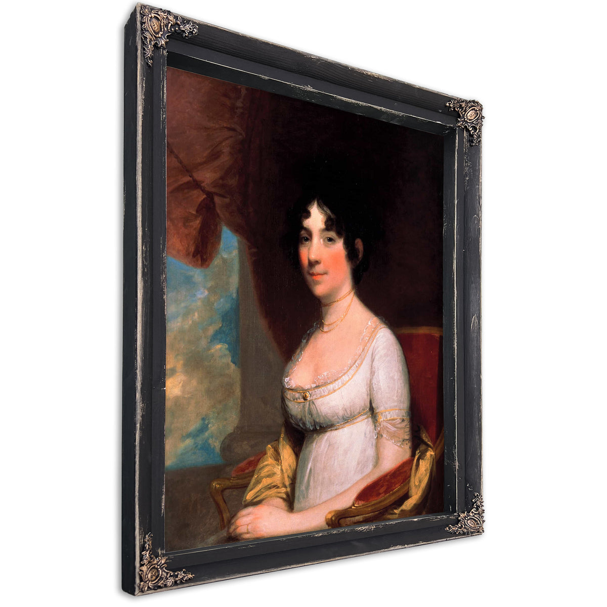 Dolley Payne Madison Mrs James Madison by Gilbert Stuart