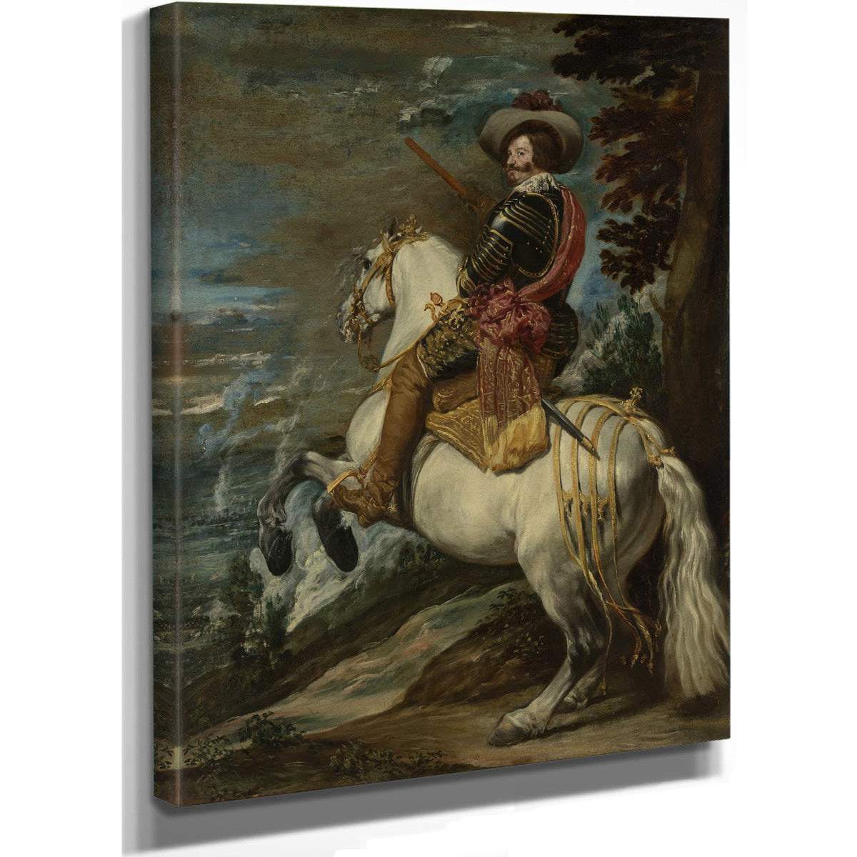 Don Gaspar De Guzman Count Duke Of Olivares by Diego Velazquez
