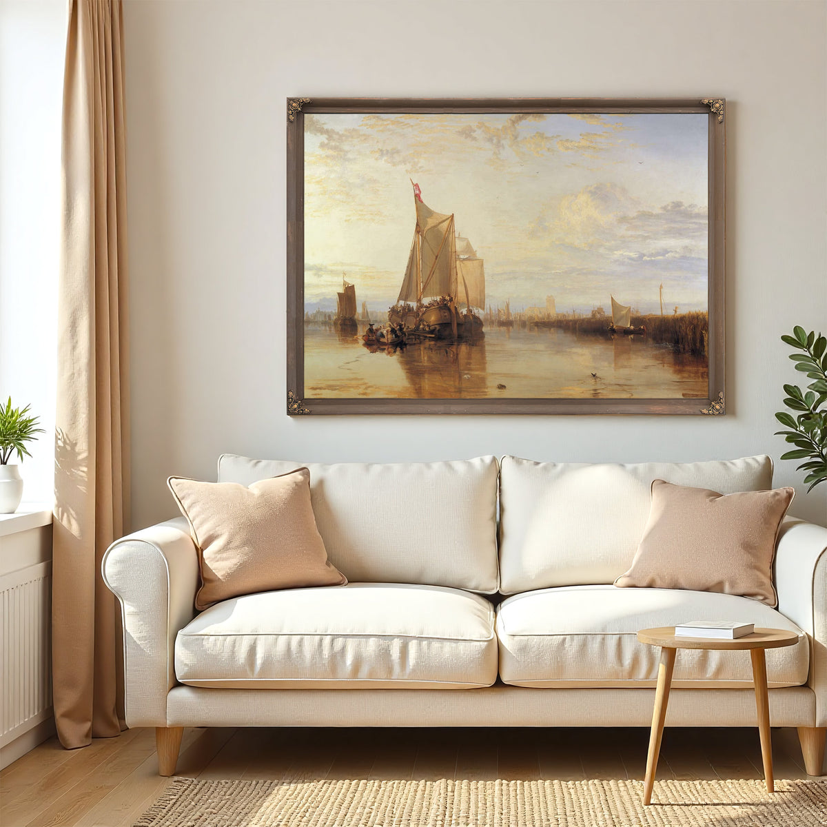 Dort Or Dordrecht The Dort Packet Boat From Rotterdam Becalmed by Joseph Mallord William Turner