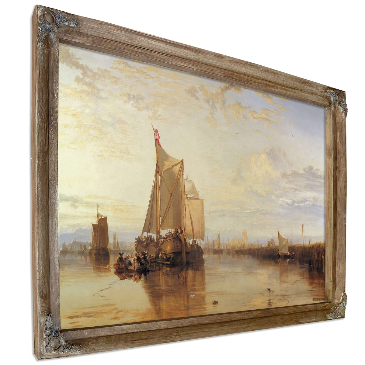 Dort Or Dordrecht The Dort Packet Boat From Rotterdam Becalmed by Joseph Mallord William Turner