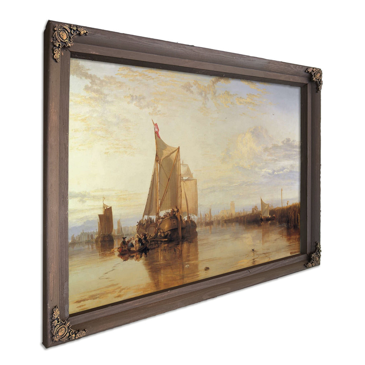 Dort Or Dordrecht The Dort Packet Boat From Rotterdam Becalmed by Joseph Mallord William Turner