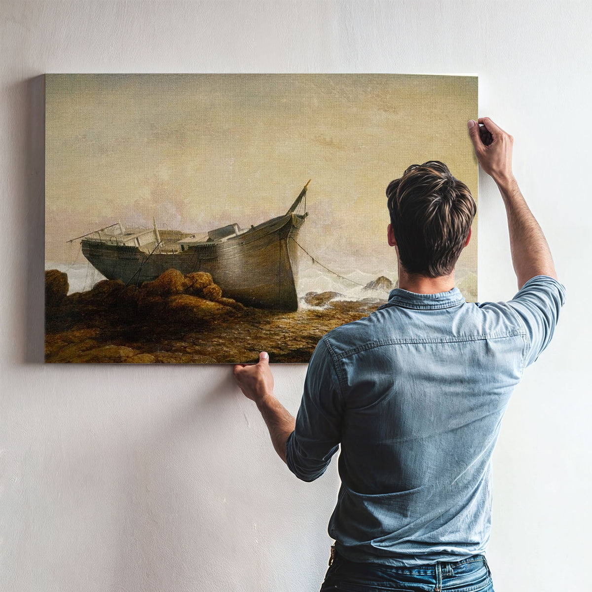 Dream Painting By Fitz Henry Lane