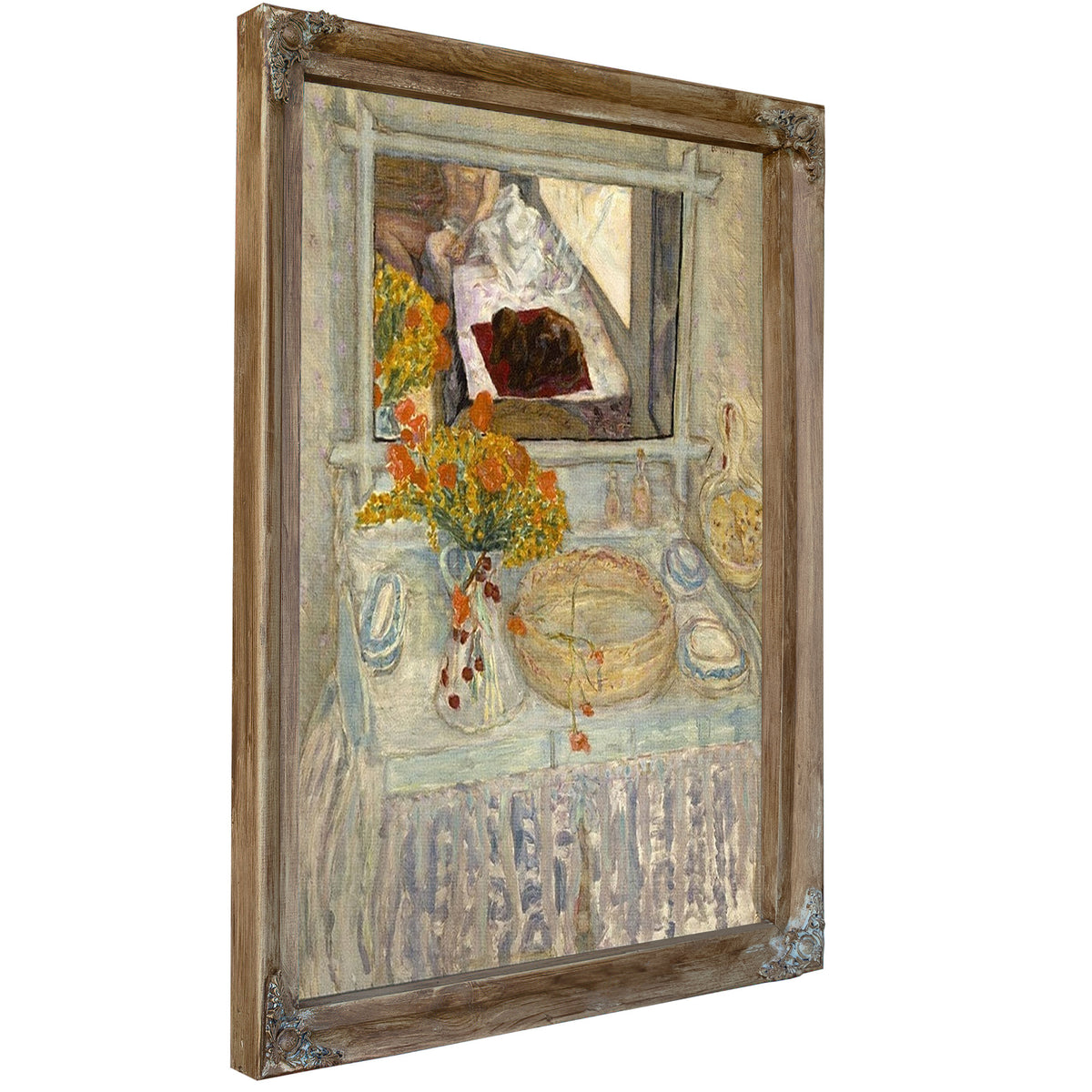 Dressing Table And Mirror By Pierre Bonnard
