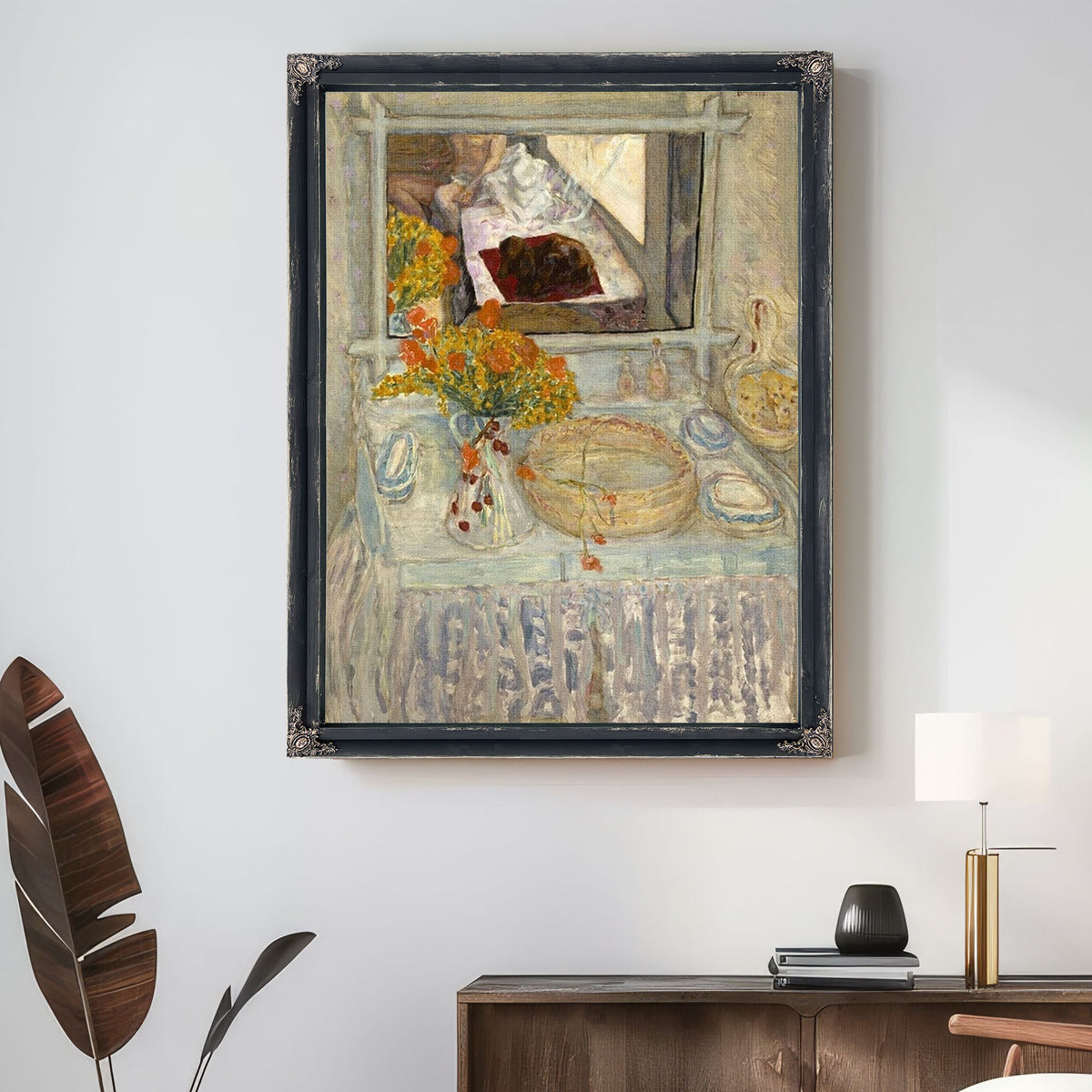 Dressing Table And Mirror By Pierre Bonnard