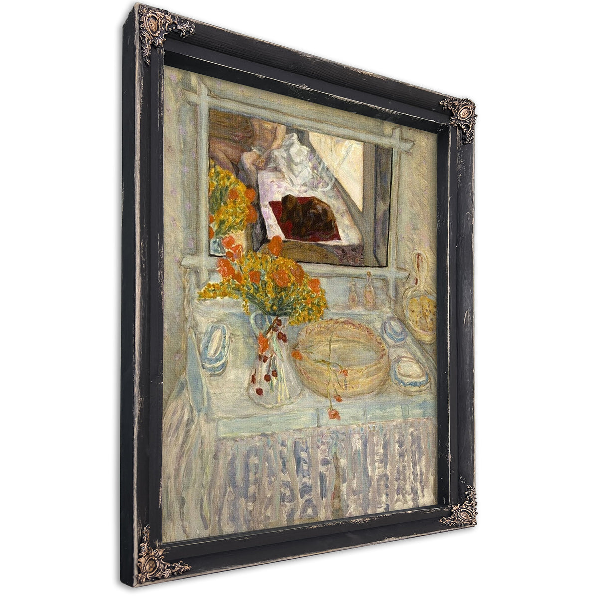 Dressing Table And Mirror By Pierre Bonnard
